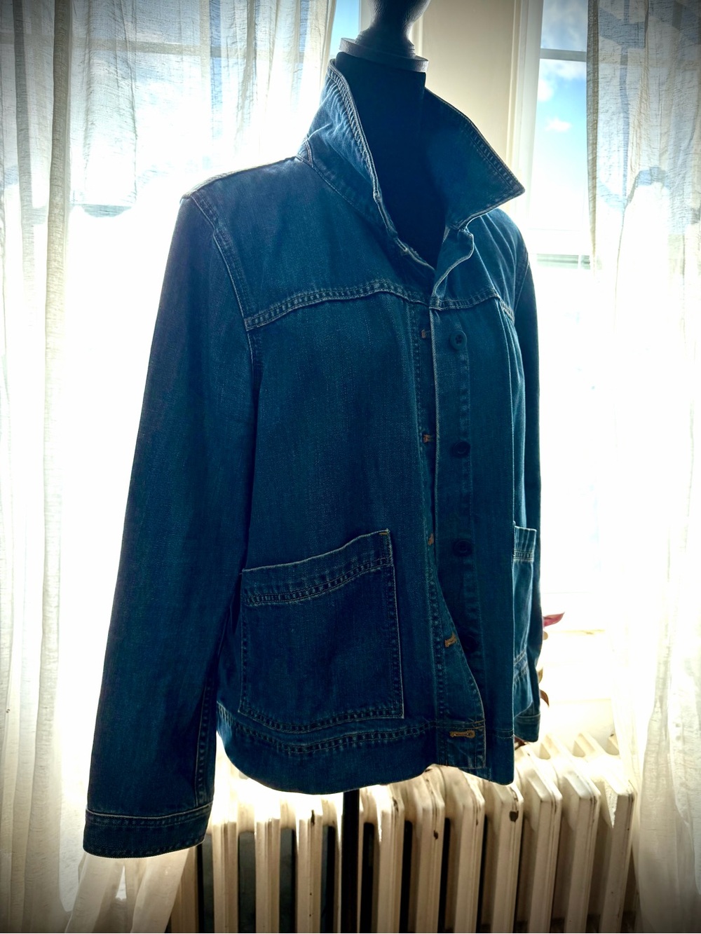 Madewell Dark Blue Denim Jean Jacket